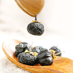 Qili Fragrance Qinghai Specialty Black Goji Berries 120g Gift Box Nuomuhong Black Goji Berry Tea for Men's Kidney with Handbag