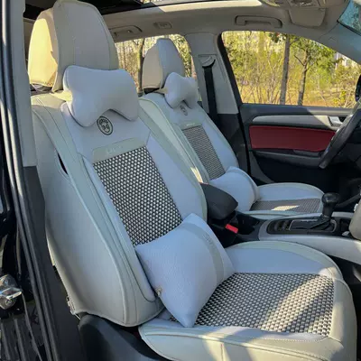 New car seat cover four Universal seat cover - twilight-cloud-grey-deluxe-edition-five-seat-universal-cushion