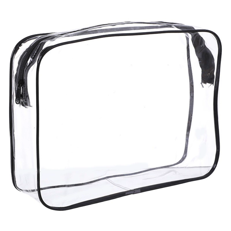 Прозрачная водонепроницаемая сумка для туалетных принадлежностей Портативная уличная дорожная сумка для хранения косметики Многофункциональная утолщенная сумка для хранения из ПВХ