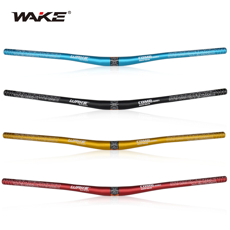 WAKE mountain bike handlebar aluminum alloy swallow handlebar bicycle horizontal handlebar straight handlebar off-road bike handlebar bicycle accessories