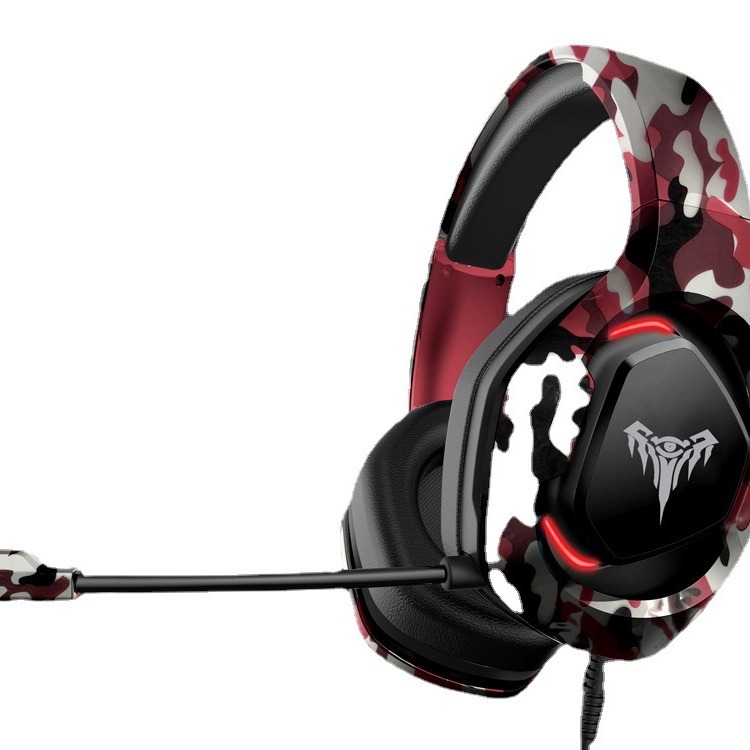 auriculares transfronterizos cool camuflaje auriculares auriculares cables PS4XBOX auriculares personalizados