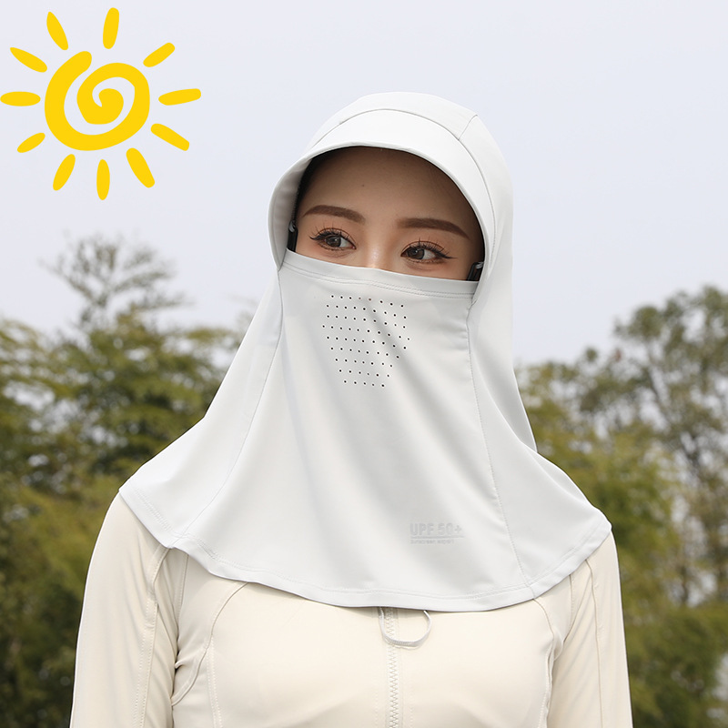 Sunscreen Hat Children's Summer Anti-ultraviolet Neck Protection Sun Hat Dust-proof Tea-picking Sun Hat Outdoor Cycling Sun Hat