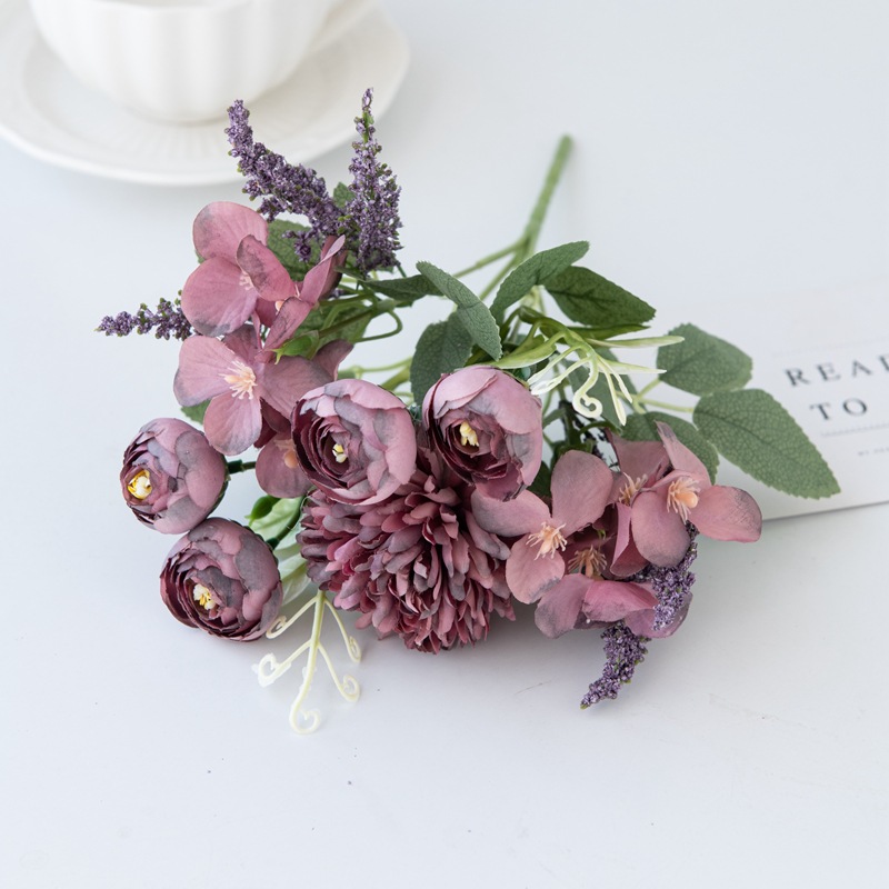 500g Weight Imitation plants Home Textiles & Decor Type A Bunch Quantity Holiday, Wedding Occasion Silk Flower Material Rose Pattern Romantic, Simple Style Style Romantic Simple Style Rose Silk Flower Imitation Plants Artificial Flowers 9