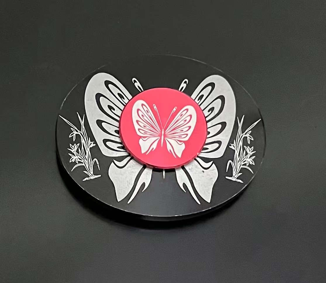 Giroscopio de mariposa especial (bolsa OPP de distribución aleatoria de varios colores de aleación)