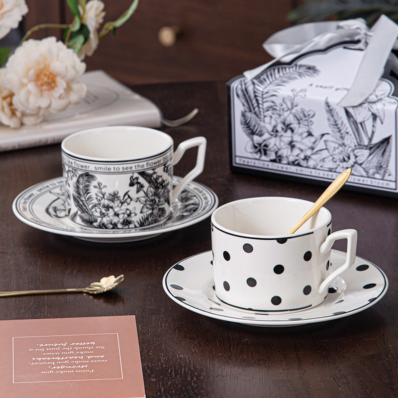 Juego de tazas de café de regalo de inauguración de la casa al estilo de Melbourne, caja de regalo, taza, regalo de la empresa, taza de regalo