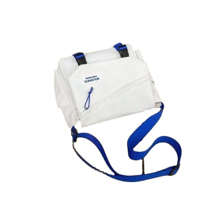 2024 primavera nuevo estudiante universitario pareja clase bolsa de lona diario cercanías simple crossbody mochila