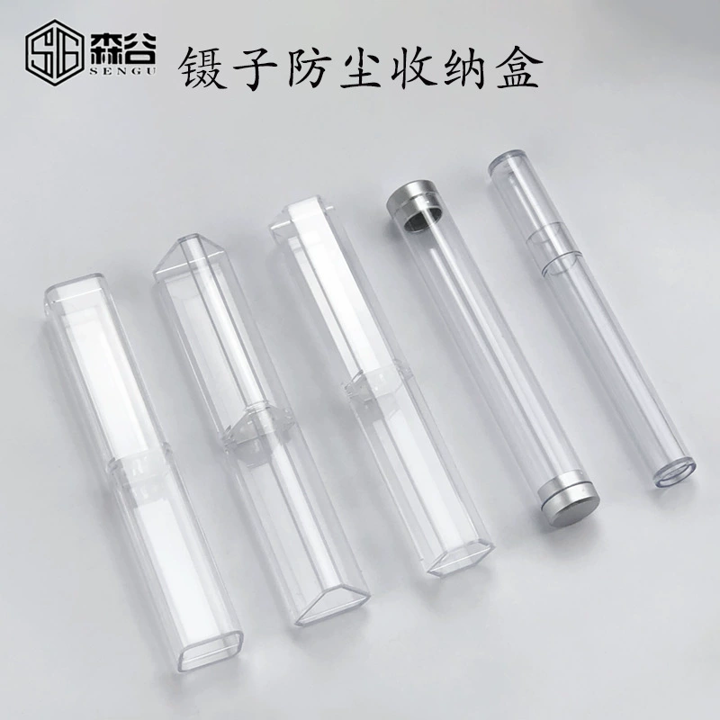 Новые щипцы Цилиндрическая упаковка Красота Ресницы Щипцы Overlord Прививка Накладные ресницы Профессиональный цветок камелии