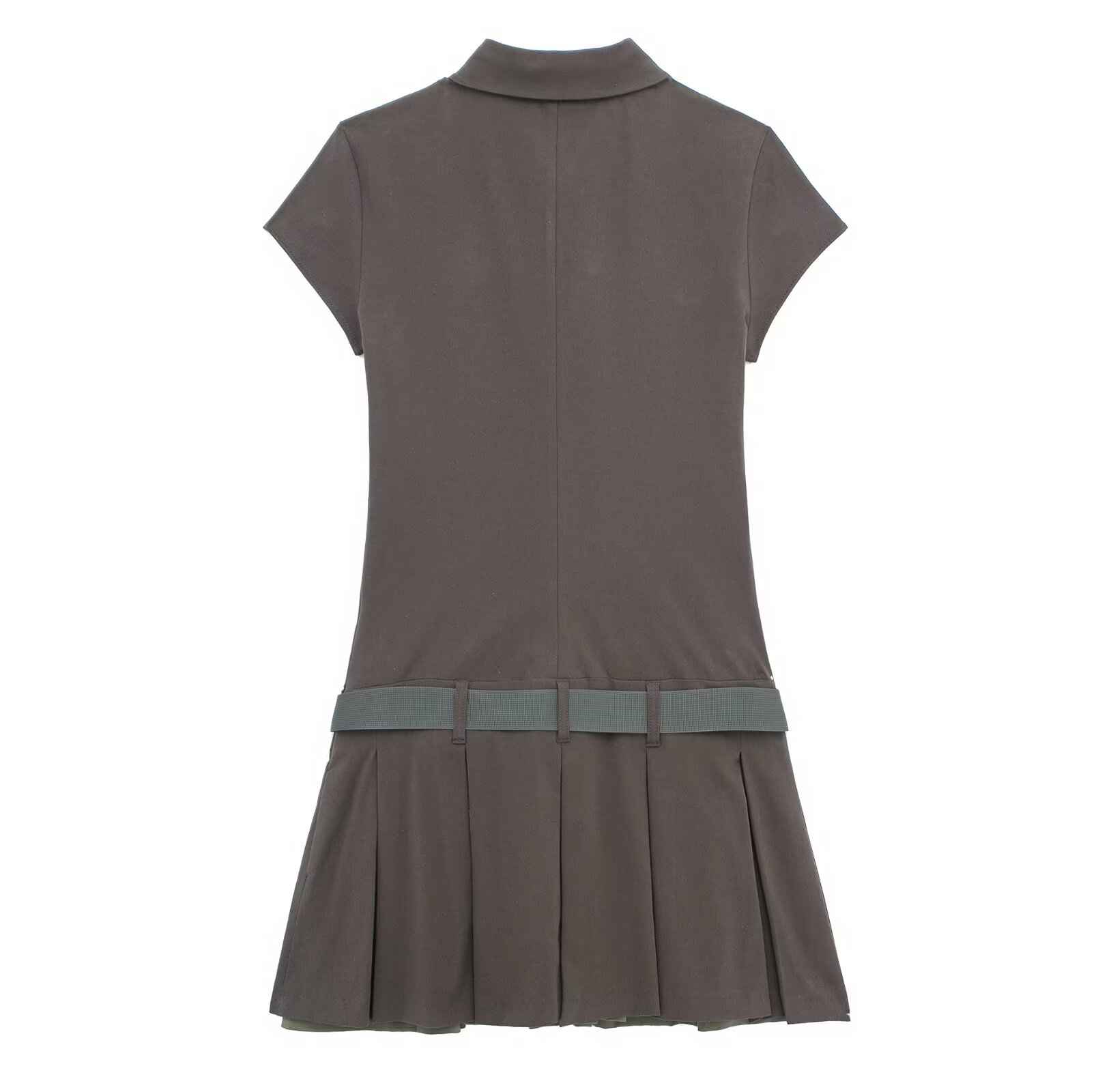 Robe à col polo ZR pour femme, nouvelle collection printemps 2024_voghion.com