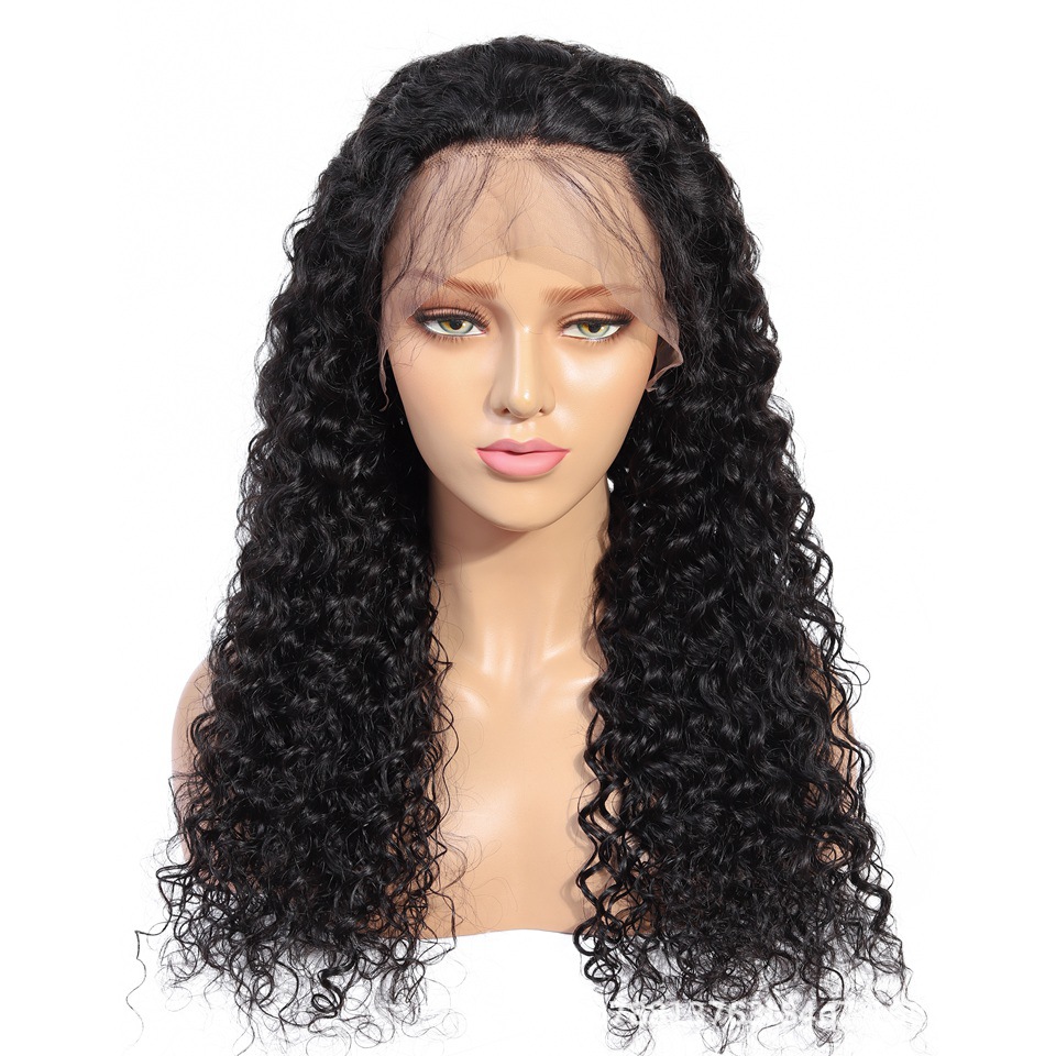 13x4 encaje frontal onda de agua pelucas frente Peluca de encaje Peluca de cabello humano real
