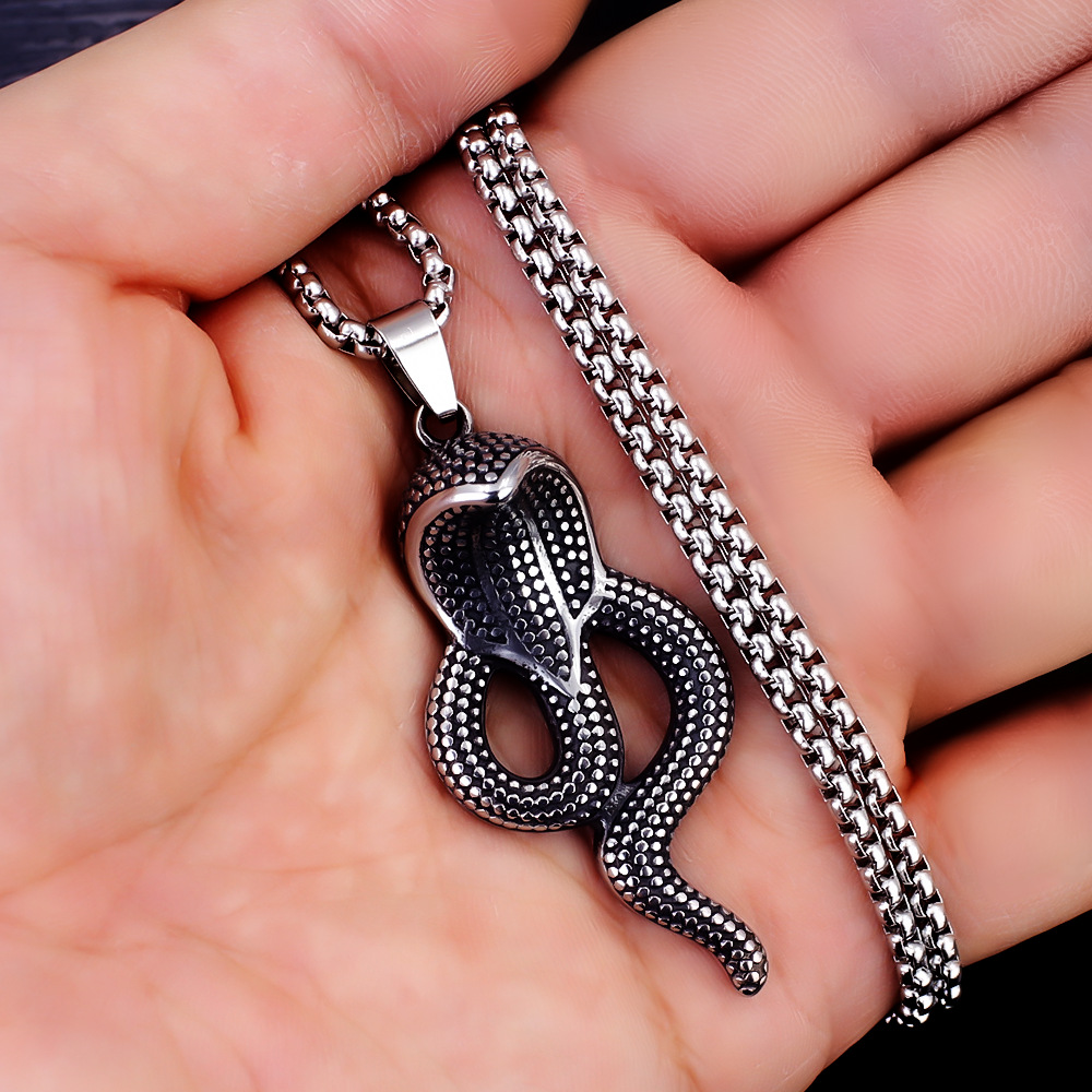 Snake+steel chain