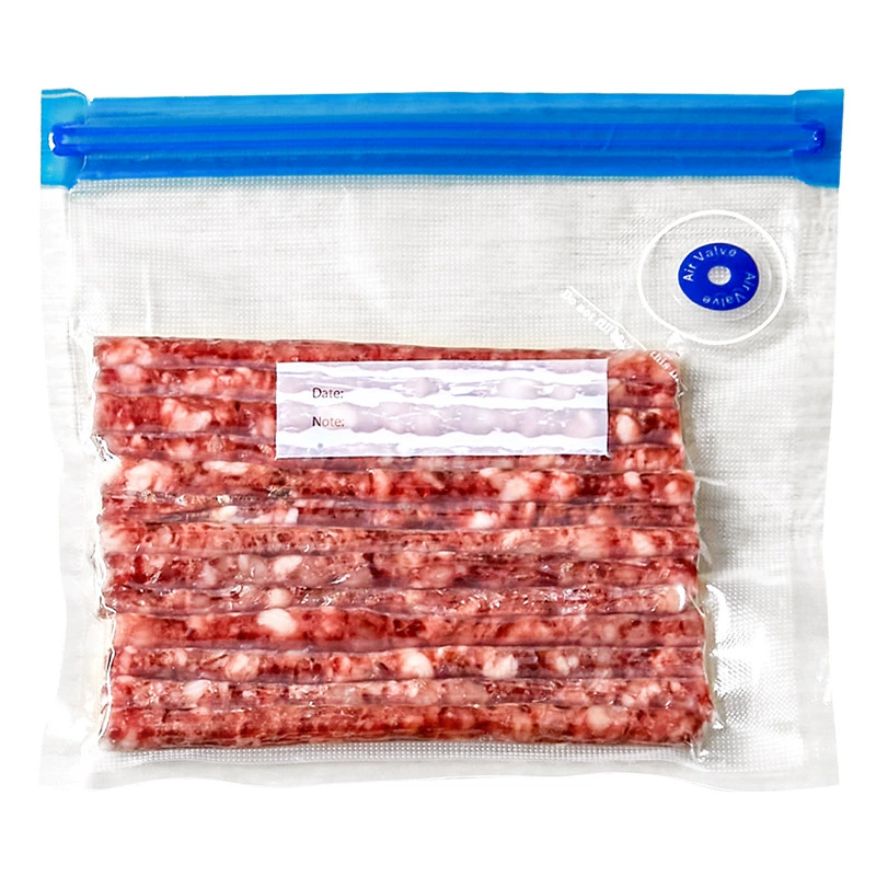 Пакеты вакуумной упаковки продуктов с помпой, набор для хранения пищи разных размеров