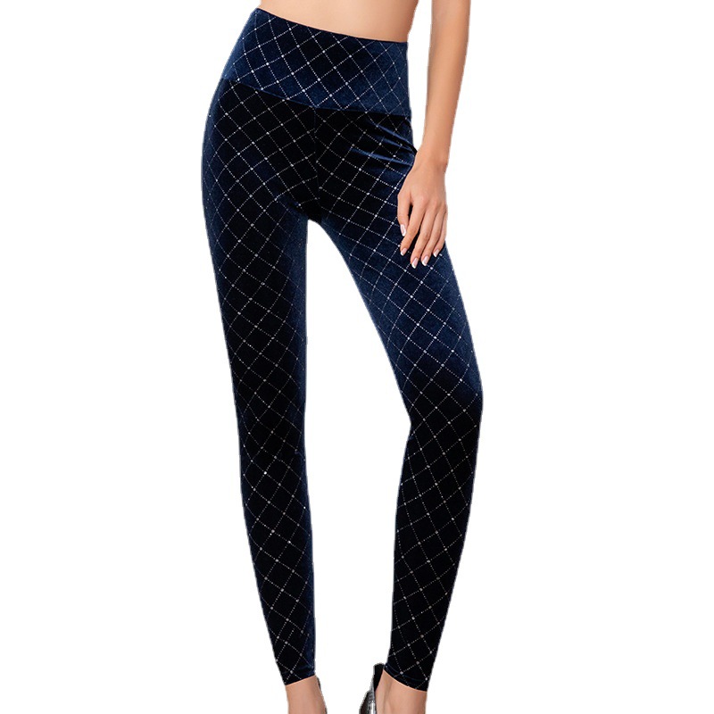 Casual nauwsluitende legging voor dames, joggingbroek met negen pijpen, hoge taille, yogabroek_voghion.com