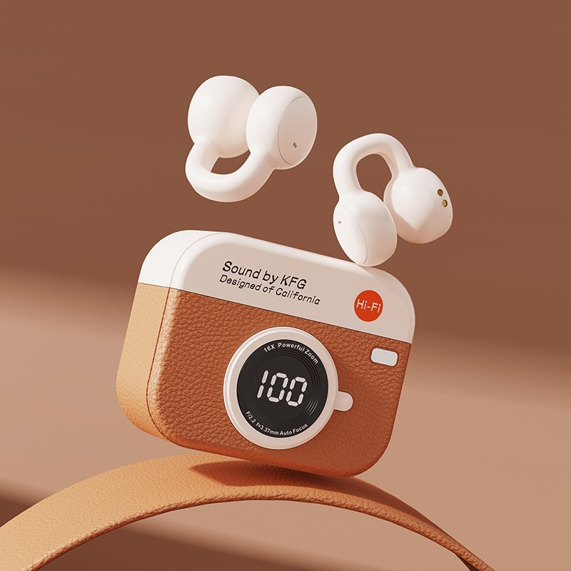 2025年新作高音質オープン型Bluetoothヘッドセット非インイヤースポーツノイズリダクションAI同時翻訳メーカー|undefined