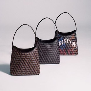 Christyng Cross-Border New Hand-Held Printed Bag Single Shoulder Underarm Women's Bag Crossbody Bag Hobo Bag Retro