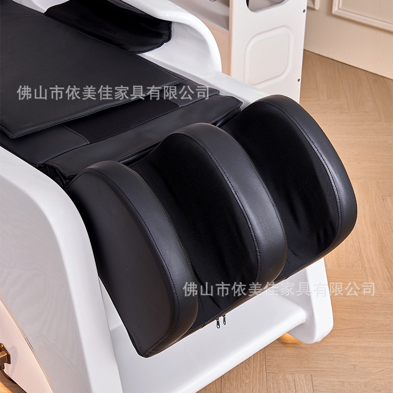 Cama eléctrica de salud de la cabeza masaje lavado de cabello champú de temperatura constante agua de circulación de cuidado del cabello belleza fumigación cama multifuncional