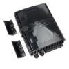 16 core outdoor fiber allocation box IP65 FTTH fiber optical fiber terminal box black NAP fiber optical fiber line box