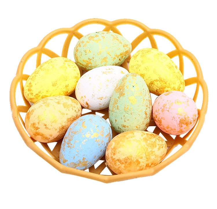 Easter Cute Solid Color Foam Party Festival Colorful Egg Decorative Props display picture 6