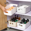 Table cosmetic storage box, plastic kitchen, clothing