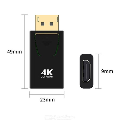 DisplayPort to HDMI High-Definition Adapter DP to HDMI Adapter 4K*2K