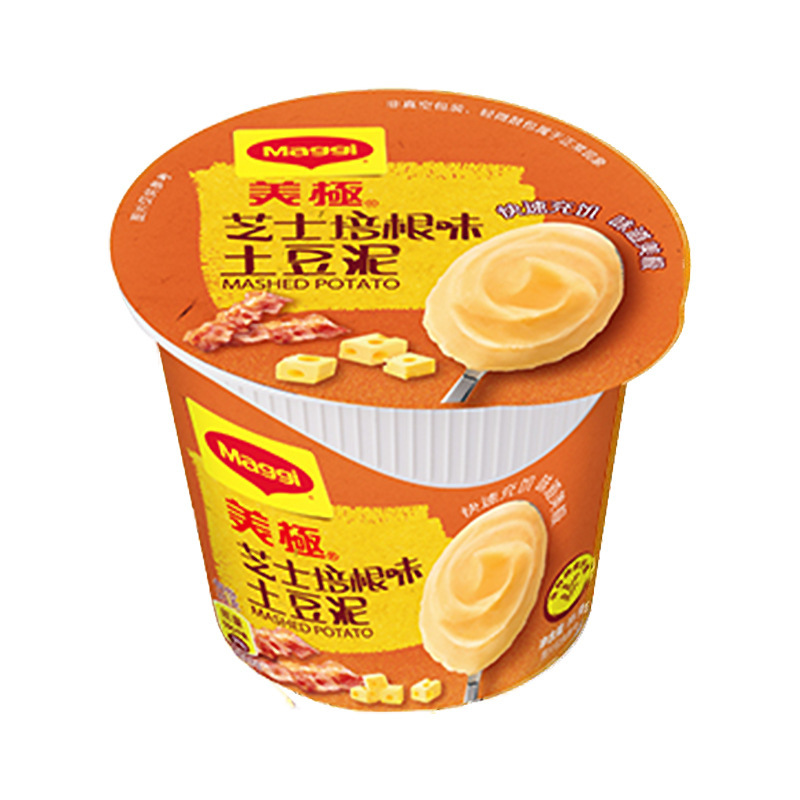 雀巢Maggi 美極鸡茸玉米土豆泥营养方便即食早餐速食代餐饱腹小吃|undefined