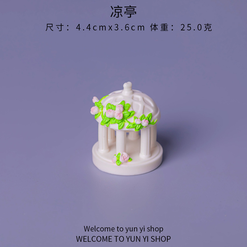 跨境新品创意欧式花园庭院 微景观diy造景材料装饰品配件树脂摆件|undefined