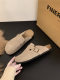 Birkenstock Shoes Women's Half Slippers Women's 2023 New Autumn Baotou Birkenstock Half Slip-on Slippers Outer Wear Women's Shoes