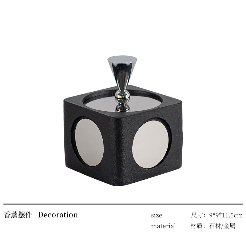 匠十三現代シンプル風呂洞石家居香薫拡香器精油アロマ高級感置物|undefined