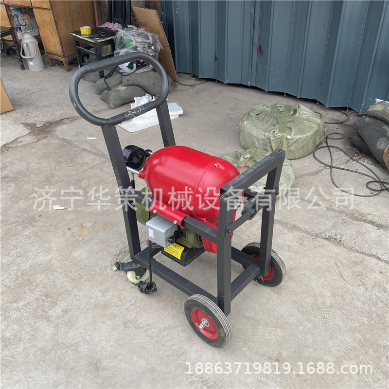GQ1200管道疏通机 2.2kw管道清理机 220V电动管道疏通器