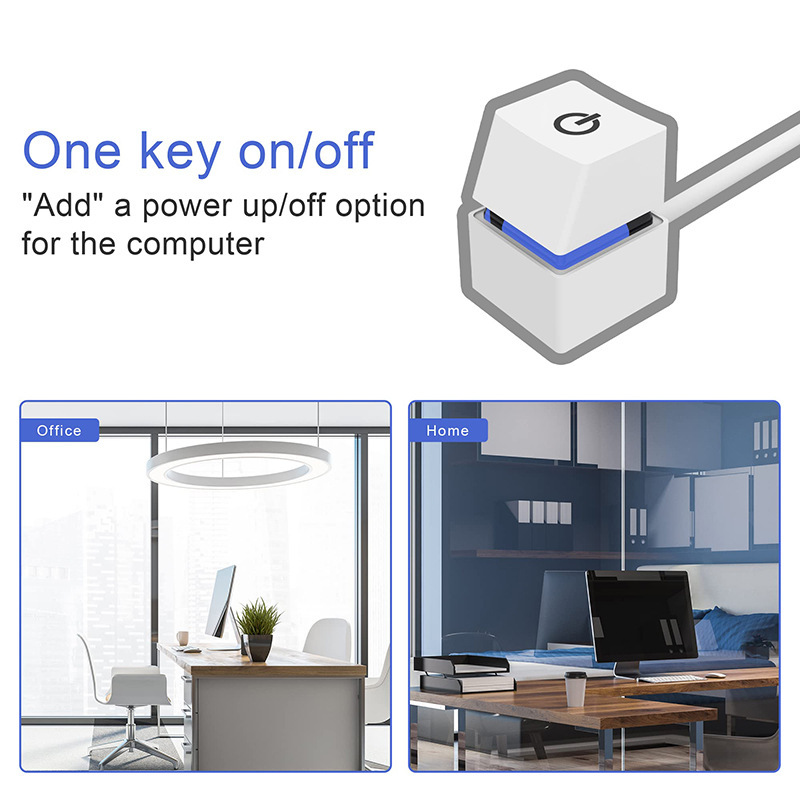 パソコンの電源ボタンの外付けデスクトップ本体の電源ボタンの外付け延長線ネットカフェの家庭用カスタマイズ|undefined