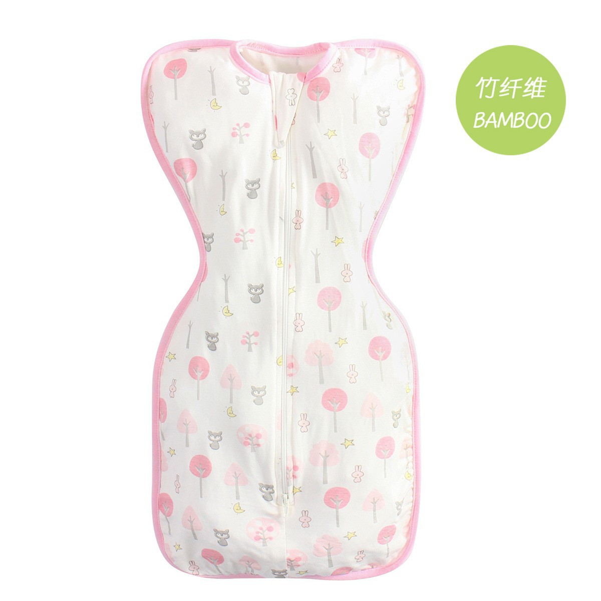 대나무 섬유 핑크 숲