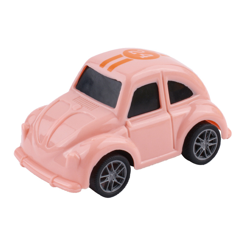 Coche de juguete al por mayor niños Tire hacia atrás mini coche niño simulación modelo clásico coche empuje pequeño regalo suministro