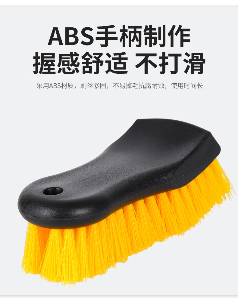 Car Interior Cleaning Brush Horsehair Brush Pig Hair Brush Leather Cleaning Brush Tire Brush Seat Gap Cleaning Tool