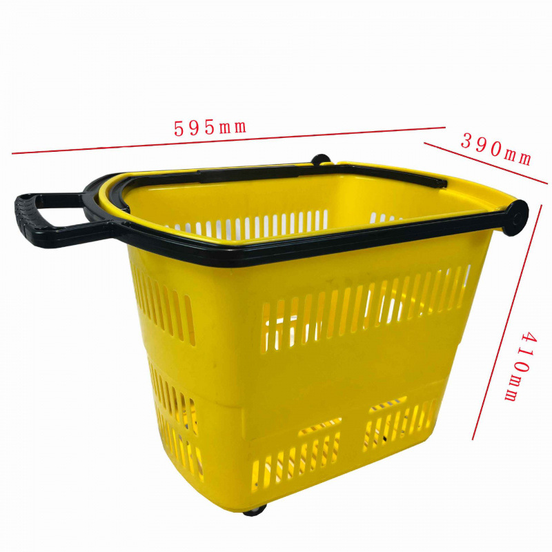 45L 인기 대형 4륜 타이로드 옐로우