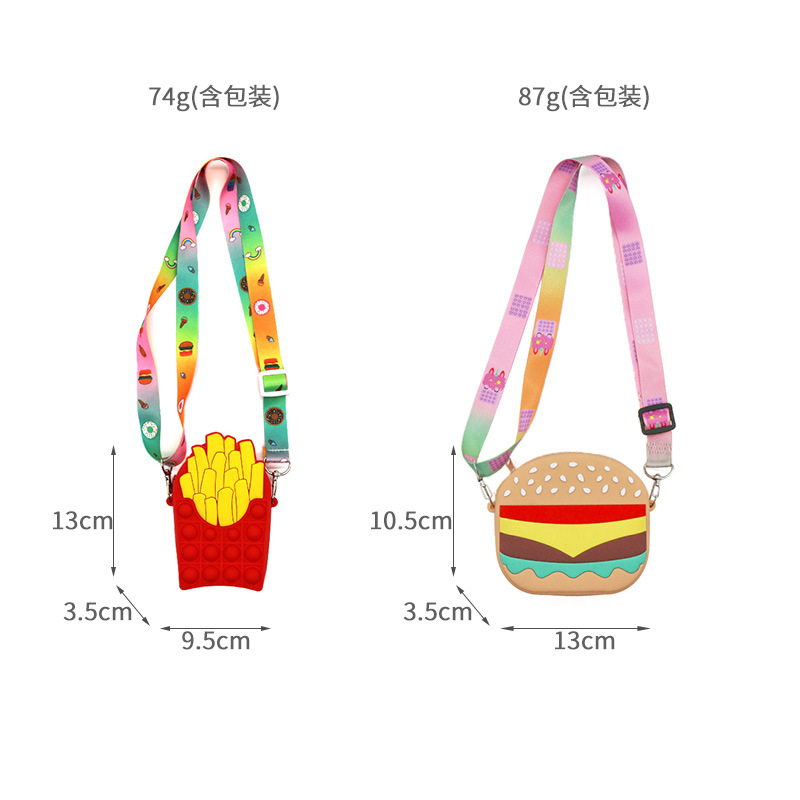 Ratón asesino pionero moda niños bolsa de mensajero bolso de las mujeres lindo princesa occidental mini bolso de hombro de silicona