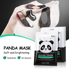 Full English Animal Pattern Mask 25g SADOER Hydrating and Moisturizing Skin Sheet Pack Cross-Border Foreign Trade Wholesale