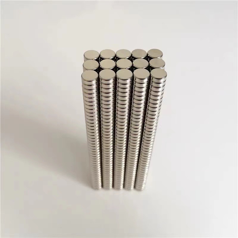 稀土永磁王圆形强磁铁钕铁硼超强磁铁圆形磁铁4*1/1.5/2/3/4/5/6