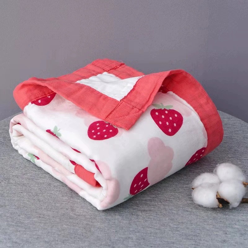 Toallas de gaza para bebés de seis capas de espuma de alta densidad para niños, toallas de baño para bebés, toallas de almuerzo para niños image 24
