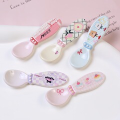 仿真勺子清新发夹饰品 diy贴片饰品配件手机壳发饰洞洞鞋材料批发