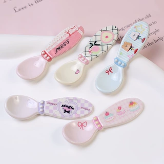仿真勺子清新发夹饰品 diy贴片饰品配件手机壳发饰洞洞鞋材料批发