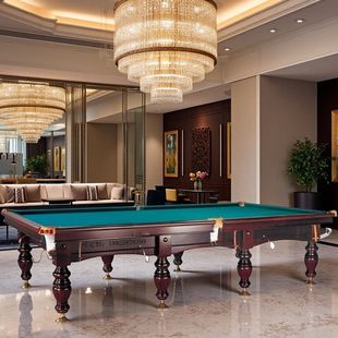 Hetian Tower City Wusu Russian-Style Billiard Table Snooker Chinese American 9-Ball Horgos Russian-Style Billiard Table