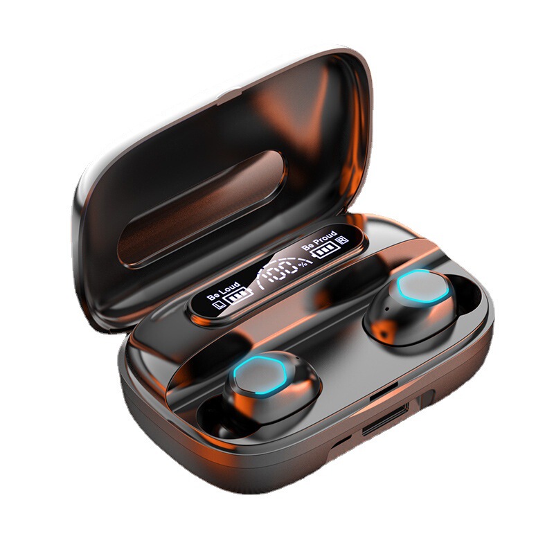 工場直販の新しいワイヤレスイヤホン Bluetooth ヘッドセット M9 インイヤー超長バッテリー寿命大電力卸売|undefined
