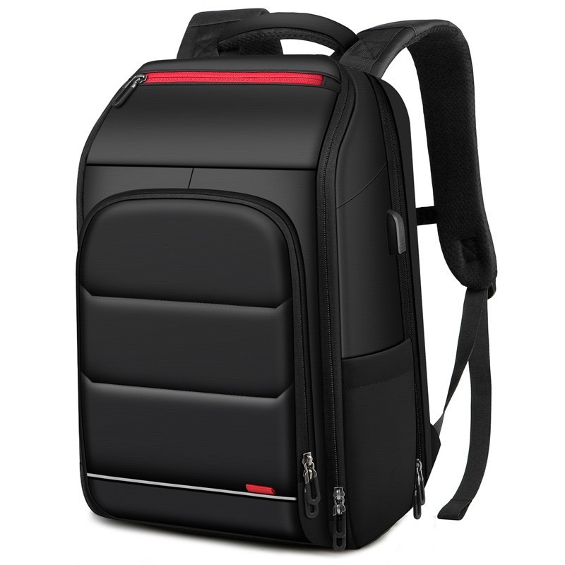 Creative Men's Sabre Business Casual Laptop Backpack USB Charging Anti-theft Oxford Cloth Travel Bag