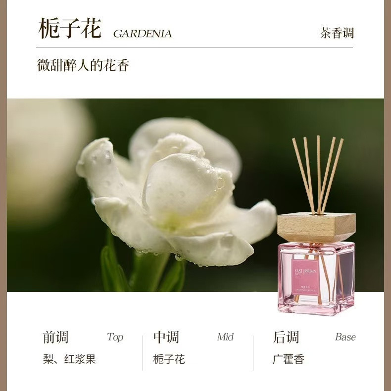 Encanto oriental 500ML Aromaterapia sin fuego de gran capacidad, sala de estar del hotel, interior del hogar, expansión duradera de la fragancia, aromaterapia de ratán