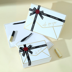 Gift box Ins style creative gift box with hand gift empty box heaven and earth cover ritual gift box spot wholesale paper
