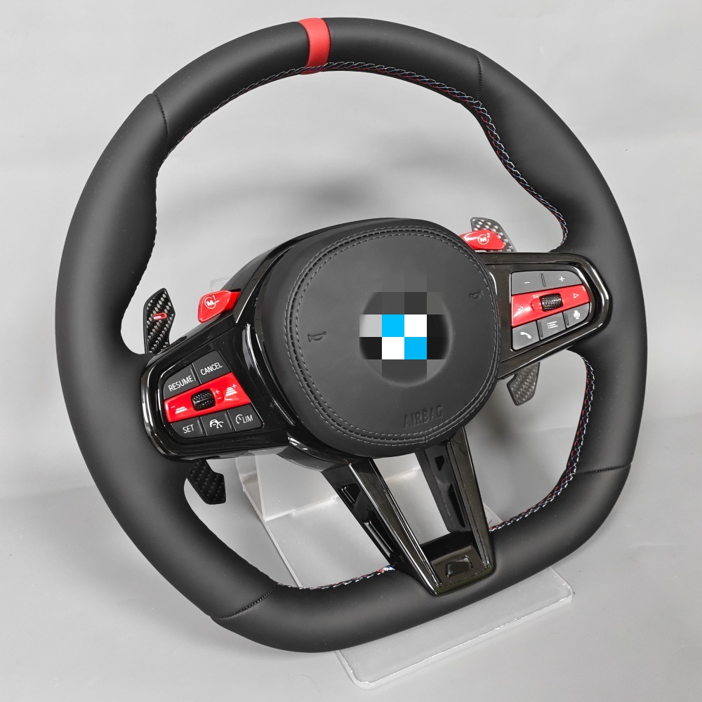 Exclusive for cross-border sales, red CS Sport ACC BMW steering wheel assembly suitable for all 1, 2, 3, 4, 5, 6, 7 series and X1, X2, X3, X4, X6