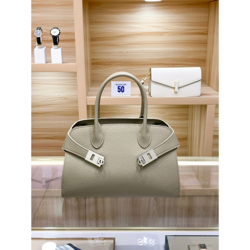 Fashionable Versatile Commuter Handbag Genuine Leather Bag 2026 New Model Cross-Border Large Capacity Crossbody Shoulder Bag Tote Bag