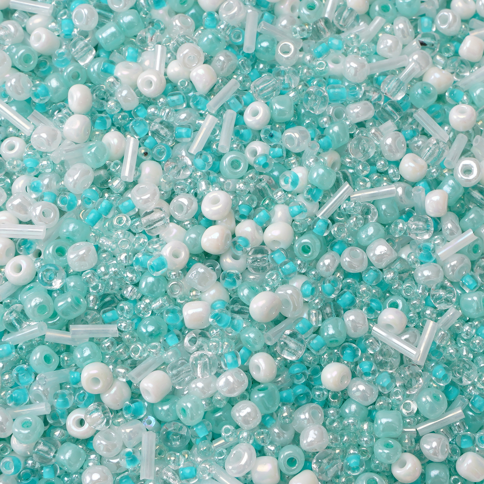 2# Sea foam jade (light blue and white) 20g/pack