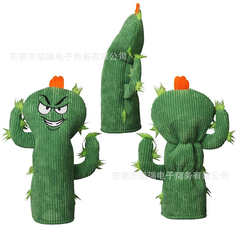 在庫あり サボテン ゴルフ用品 ゴルフウッドカバー ゴルフカバー ゴルフクラブカバー ゴルフヘッドカバー|undefined