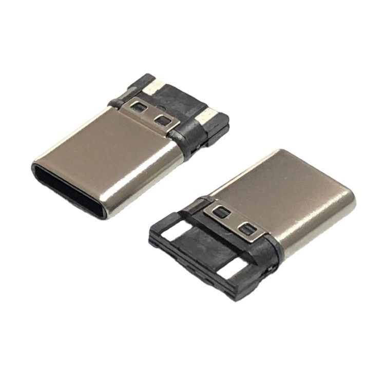 Зарядное устройство LeTV головка TYPE-C простой 2P гнездо USB3.1 формованный разъём Type-C мужская головка зарядки Huawei