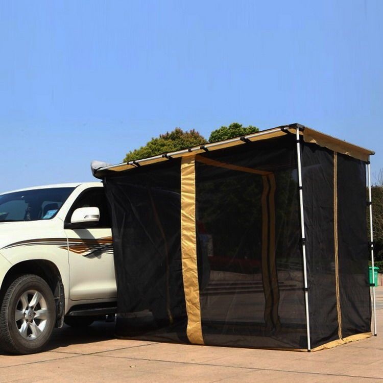 Aoye Outdoor Car Side Tent, Car Side Awning, Off-Road Sunshade, Vehicle-Mounted Self-Driving Camping Rainproof Tent